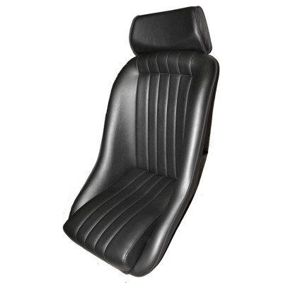 Siège COBRA CLASSIC vinyl noir avec appui tête