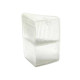 XFJ10027W-Cabochon de feu arrière supérieur gauche blanc Mini 1976-2000