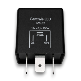 GFU2125LED Centrale clignotante LED universelle 12V 3 broches Mini MG Triumph