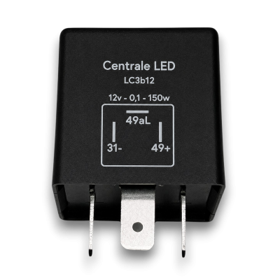 GFU2125LED Centrale clignotante LED universelle 12V 3 broches Mini MG Triumph