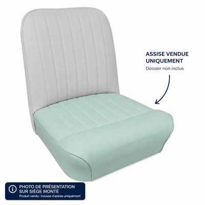 Housse d'Assise de Siège Avant en Vinyle Vert Porcelaine pour Austin Mini MK1 (1959-1967) - Finition
