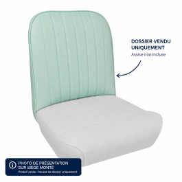 Housse de dossier avant Porcelain Green Austin Mini MK1 1959-1967 - Type cousu