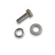Kit de visserie de fixation du silentbloc avant de berceau pour Austin Mini, Mini Moke 