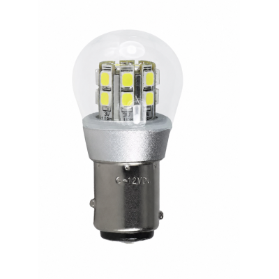 Ampoule LED double fonction BAY15D P21/5W 6 à 12 V GLB380LED