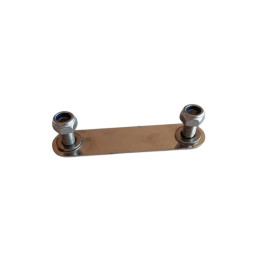 Plaque arrière de fixation de berceau avant Mini et Moke NAM3323 en inox