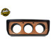 CCM3-BO Casquette de compteurs 3 cadrans noire façade aspect bois Austin Mini occasion