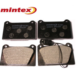 GBP258AF - Plaquettes de frein Mintex pour étriers AP Metro 4 pistons Mini