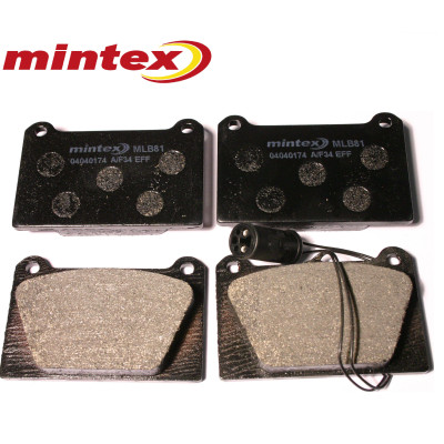 GBP258AF - Plaquettes de frein Mintex pour étriers AP Metro 4 pistons Mini