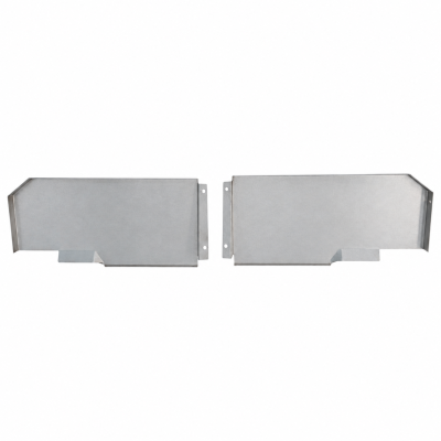 Paire de tôles de vide-poches latéraux de tableau de bord Mini Moke - BHM9769